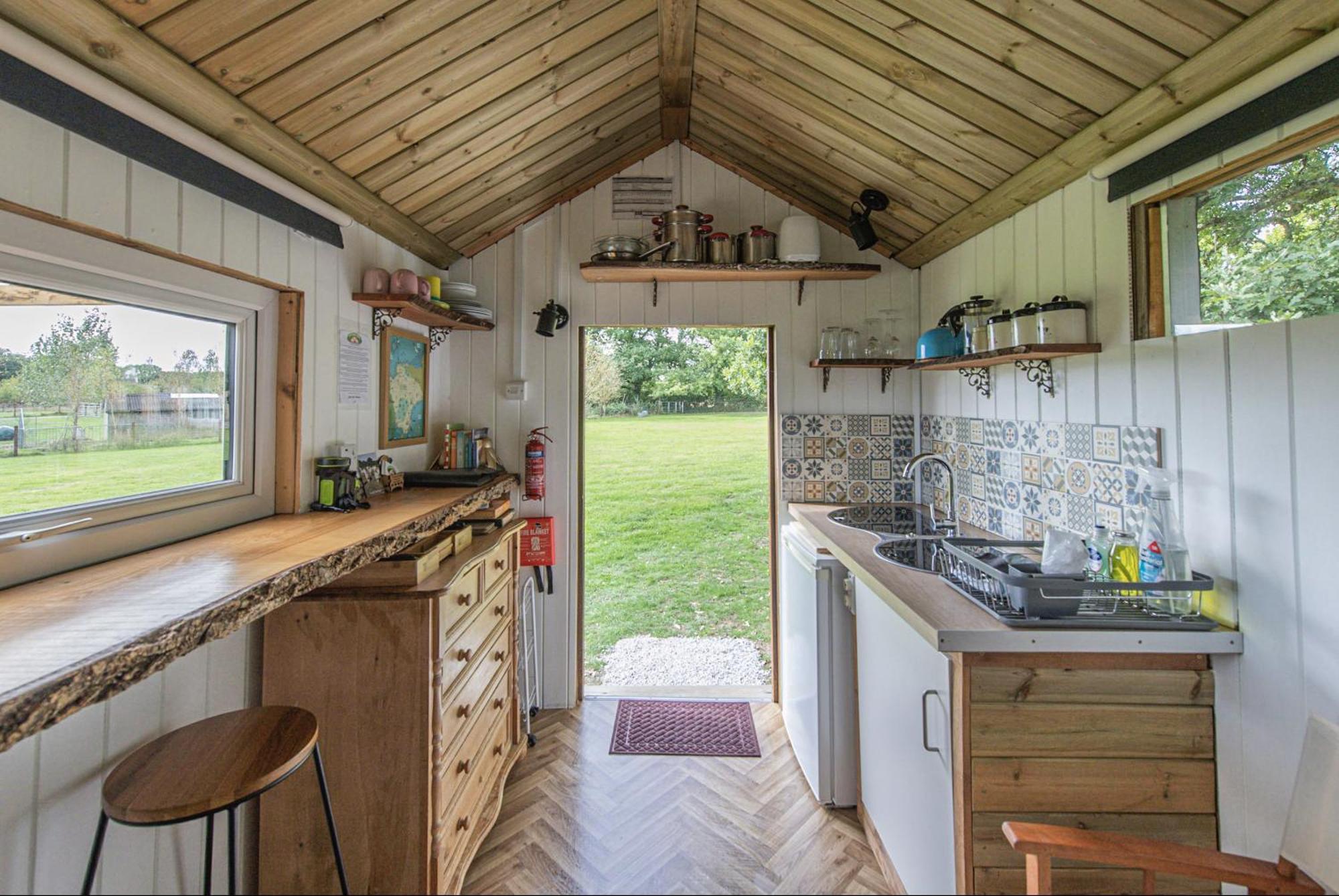 Dartmoor Reach Alpaca Farm Heated Cabins 5 Mins Drive To Dartmoor Bovey Tracey Ruang foto